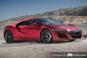 Insurance quote for Acura NSX in El Paso