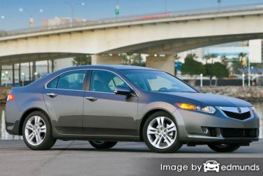 Insurance quote for Acura TSX in El Paso