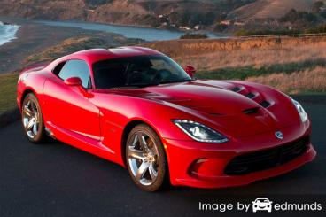 Insurance rates Dodge Viper in El Paso