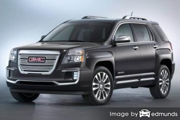 Insurance rates GMC Terrain in El Paso