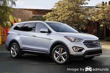 Discount Hyundai Santa Fe insurance