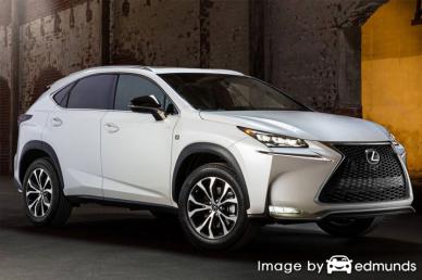 Insurance quote for Lexus NX 200t in El Paso