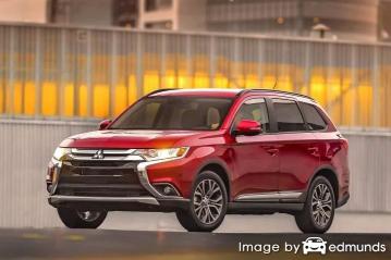 Insurance quote for Mitsubishi Outlander in El Paso