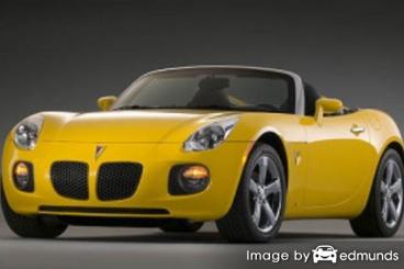 Insurance rates Pontiac Solstice in El Paso