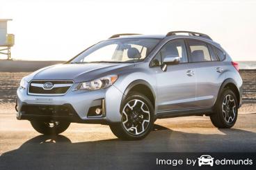 Insurance quote for Subaru Crosstrek in El Paso