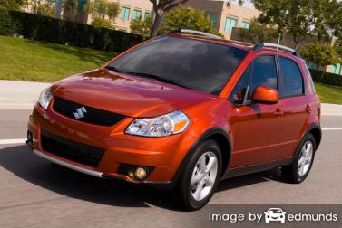 Insurance rates Suzuki SX4 in El Paso