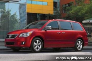 Insurance rates Volkswagen Routan in El Paso